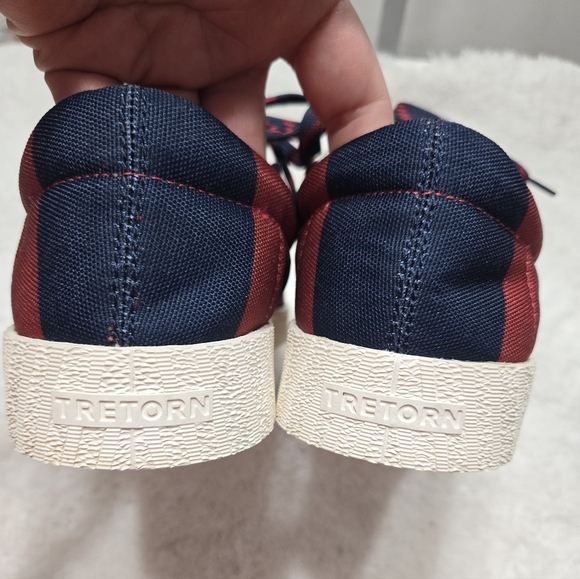 Tretorn Nylite Andre 3000 Men Sneakers sz 10 Red Blue Night Chili Pepper x 3K - Picture 7 of 9